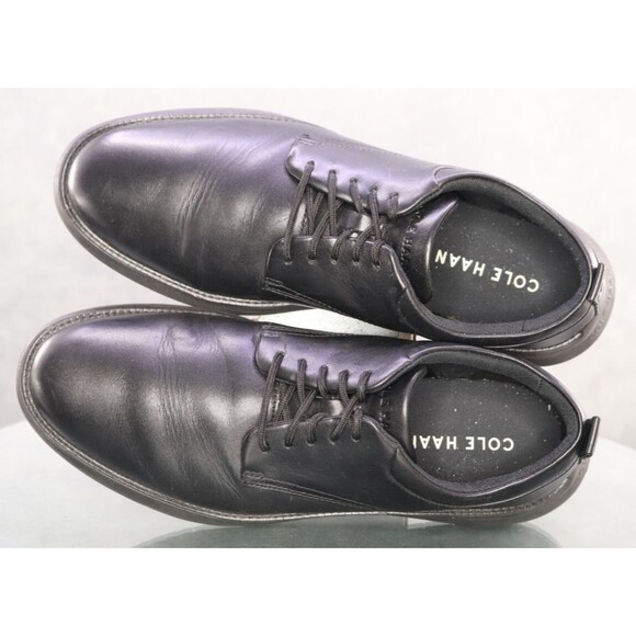 Cole Haan Grand Remix $140 Men\'s Oxfords Shoes Size 11 Leather Black C40302 main image 4